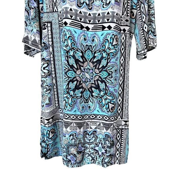 Laundry by Shelli Segal Paisley Print Shift Dress - Picture 9 of 10